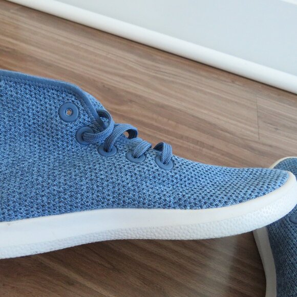 ALLBIRDS Tree Toppers High Top Sneakers Shoes in Nikau Sapphire Blue - Men's 9 - Picture 13 of 16